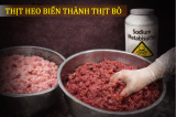 Thịt heo “hô biến” thành thịt bò