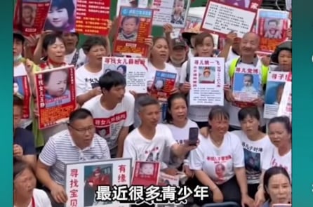 Nhiều blogger Trung Quốc cảnh báo số người mất tích gần đây gia tăng đột biến