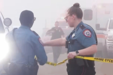 Máy bay Hải quân Mexico rơi tại Texas: Ít nhất 5 người thiệt mạng