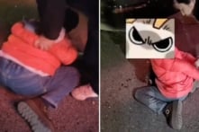 Trung Quốc: Người phụ nữ ở tỉnh Hồ Nam bị khống chế khi cố giật trẻ em giữa đường