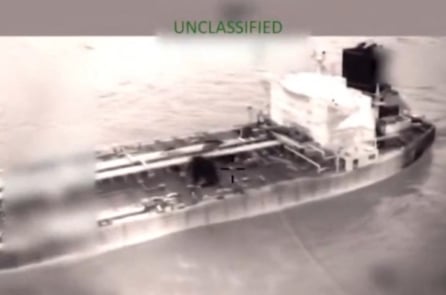 Thêm một tàu chở dầu bị Mỹ bắt giữ ở vùng biển Caribe