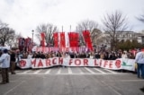 [Ảnh] Hàng chục nghìn người Mỹ tham gia Tuần hành Vì Sự sống ở Washington