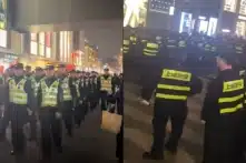 Cảnh sát dày đặc, báo động cao: Trung Quốc siết chặt an ninh đêm Giao thừa