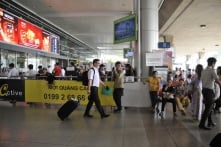 Sân bay Tân Sơn Nhất và Nội Bài tăng lượng khách cao điểm kỳ nghỉ đầu năm