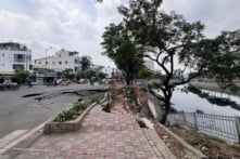 TP.HCM: Sụt lún đường ven kênh Tàu Hũ, nguyên nhân từ mối nối cống
