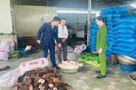 Thanh Hóa: Gần 6 tấn chân trâu, bò bốc mùi hôi thối chuẩn bị được  đưa ra quán phở, quán lẩu