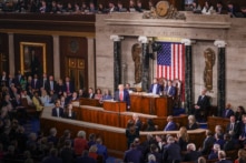 5 khoảnh khắc nổi bật trong bài Thông điệp Liên bang kỷ lục của ông Trump