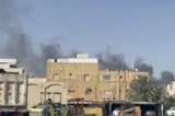Đại sứ quán Mỹ tại Kuwait bốc khói dày đặc, chiến đấu cơ rơi gần căn cứ Mỹ