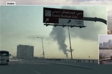 UAV tấn công cơ sở nhiên liệu tại sân bay Dubai, các chuyến bay bị đình chỉ