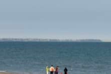 Trung Quốc: Hiện tượng “ảo ảnh dạng dải” hiếm gặp tại Tần Hoàng Đảo