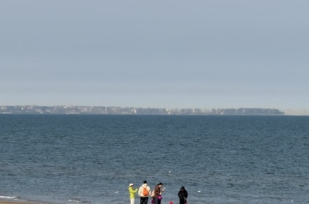 Trung Quốc: Hiện tượng “ảo ảnh dạng dải” hiếm gặp tại Tần Hoàng Đảo