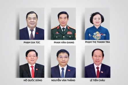 Chính phủ có 6 Phó Thủ tướng, gồm 3 Ủy viên Bộ Chính trị, Ban Bí thư