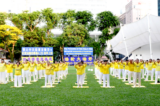 Học viên Pháp Luân Công tại Singapore tưởng niệm sự kiện 25/4, kêu gọi chấm dứt cuộc đàn áp
