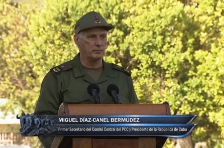 Chủ tịch Cuba tuyên bố sẵn sàng chiến đấu nếu Mỹ có hành động quân sự