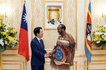 Tổng thống Đài Loan Lại Thanh Đức công du Eswatini bất chấp áp lực từ Trung Quốc