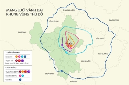 Hà Nội dự kiến thu phí phương tiện vào Vành đai 1 từ năm 2028