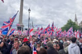 [Ảnh] Khoảng 50.000 người tham gia cuộc tuần hành “Liên hiệp Vương quốc” ở London