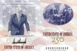 Ông Trump chia sẻ mẫu thiết kế hộ chiếu Mỹ kỷ niệm 250 năm lập quốc