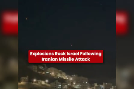 Iran phóng những tên lửa đầu tiên vào Israel kể từ khi đạt được thỏa thuận ngừng bắn