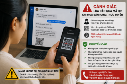 Công an cảnh báo chiêu lừa đảo qua mã QR khi bán hàng online
