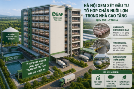 Hà Nội xem xét xây tổ hợp chăn nuôi lợn trong nhà cao tầng