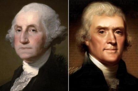 250 năm nước Mỹ: Câu chuyện về Washington và Jefferson trong 250 giây