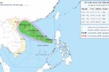 Áp thấp nhiệt đới trên biển Đông, có khả năng mạnh thành bão