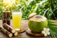 Nước dừa và nước mía: Bạn phù hợp với loại nào?