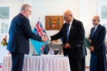 Úc và Fiji ký thỏa thuận liên minh quốc phòng trong bối cảnh TQ gia tăng ảnh hưởng ở Thái Bình Dương