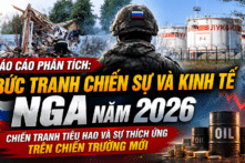 Nước Nga năm 2026: Chiến tranh tiêu hao và sức ép kinh tế
