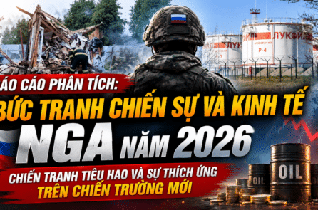 Nước Nga năm 2026: Chiến tranh tiêu hao và sức ép kinh tế