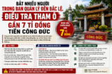 Điều tra vụ tham ô gần 7 tỷ đồng tiền công đức tại đền Bắc Lệ