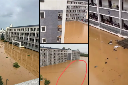Quảng Tây: Lũ lụt khiến hơn 10.000 giáo viên và học sinh bị mắc kẹt tại trường học