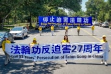 Chùm ảnh: Học viên Pháp Luân Công trên khắp thế giới kỷ niệm 27 năm phản bức hại