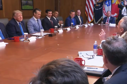 Họp nội các Trump, một câu đùa của ông Rubio khiến mọi người cười vang