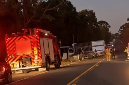 Xe buýt va chạm với xe tải tại Brazil: ít nhất 28 người thương vong
