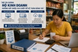 Bộ Tài chính: Hộ kinh doanh không bắt buộc ghi sổ kế toán bằng tay 