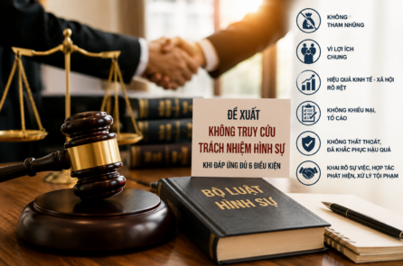 Chính phủ đề xuất không truy cứu trách nhiệm hình sự với 6 trường hợp