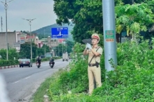 Quảng Ninh: Đặt mô hình CSGT bắn tốc độ, số vụ vi phạm giảm 43,4%