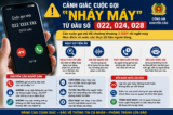 Công an cảnh báo cuộc gọi “nháy máy” từ đầu số 022, 024, 028 
