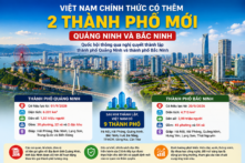 Quảng Ninh, Bắc Ninh chính thức trở thành thành phố 