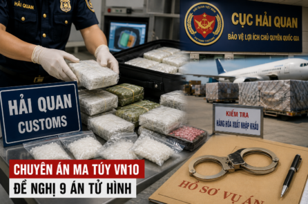 VKS đề nghị tử hình 9 bị cáo trong chuyên án ma túy VN10