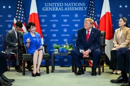 Trước cuộc gặp với Tập Cận Bình, ông Trump gặp bà Takaichi thảo luận quan hệ Trung – Nhật