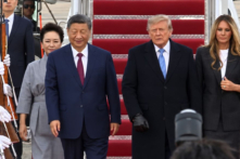 Tổng thống Trump đến Căn cứ Andrews, đón lãnh đạo ĐCSTQ Tập Cận Bình
