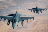 Một tiêm kích F-16 của Mỹ rơi ở miền Bắc Michigan