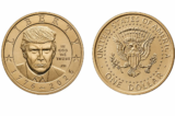 Phát hành đồng xu 1 USD mang hình ông Trump, website Sở Đúc tiền Mỹ quá tải