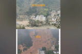 VIDEO: Sạt lở đất kinh hoàng ở Giang Tây, nhiều nhà cửa bị phá hủy, nhiều người bị chôn vùi