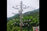Trung Quốc: Cột gắn tới 84 camera ở làng Giang Tây gây chú ý