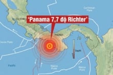 Động đất 7,7 độ ở Panama: Nhiều nơi hư hại, cảnh báo sóng thần đã dỡ bỏ