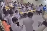 Hà Nội: Nam sinh đánh cô giáo trong lớp học bị bắt khẩn cấp
